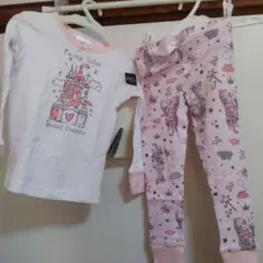 LAURA ASHLEY 長袖肌着 レギンスセット