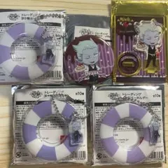 吸血鬼すぐ死ぬ　ドラウス　アクスタ　缶バッジ　キーホルダー　5点セット