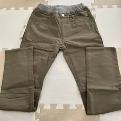 ikka ストレッチパンツ　裏起毛　160cm