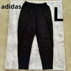adidas ブラック ジョガーパンツ　ジャージ　ボトムス　ズボン　L メンズ