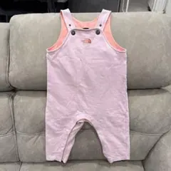 ノースフェイス サロペット 80 ピンク