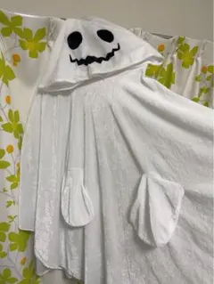 ハロウィン　コスプレ　仮装　おばけ　ポンチョ　マント　大人　フリーサイズ