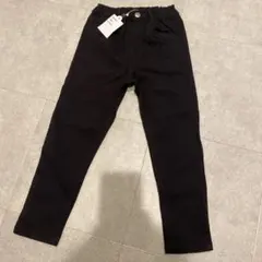 新品 パンツ 120cm ブラック　アプレレクール