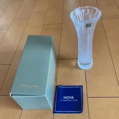 HOYAクリスタルの一輪挿しです。