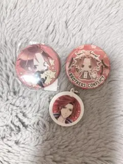 BROTHERS CONFLICT 朝日奈侑介 アニメイト特典 ハート 缶バッジ - メルカリ