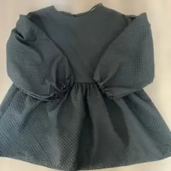 ブラック長袖チュニック