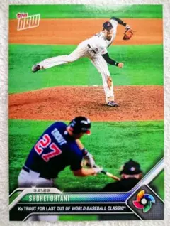 ラ*ル様 2023 Topps NOW 大谷翔平 マイク・トラウト WBC 決勝