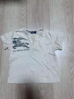 BURBERRY ベージュ Tシャツ　80