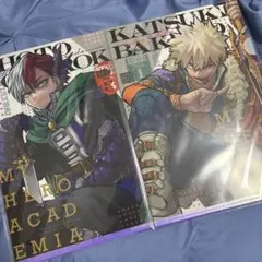 僕のヒーローアカデミア 轟焦凍 クリアファイル 最強ジャンプ　17枚　ヒロアカ ヒロアカ 最強ジャンプ 最強ガチャステーション クリアファイル