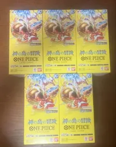 新品未開封・テープ付き】神の島の冒険 12box ワンピースカードゲーム