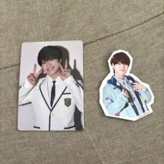 なにわ男子 HARD WORK 大橋和也 トレカ、ステッカーセット