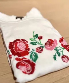 COMME des GARCONS HOMME PLUS ローズ刺繍Tシャツのサムネイル