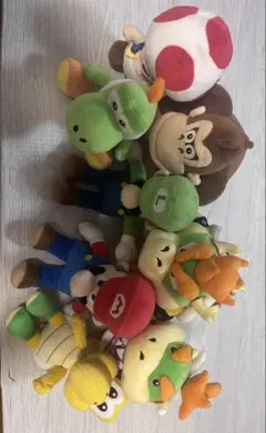マリオ・ルイージ・キャラクターぬいぐるみ9体セット