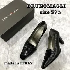 ◇ BRUNOMAGLI ブルーノマリ パンプス BLACK 37½ 23.5のサムネイル