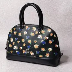COACH 2way ショルダーバッグ 花柄 ボストン フラワー柄 - メルカリ
