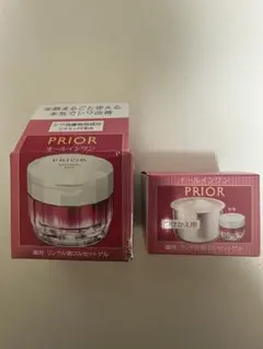 プリオール 薬用 リンクル美コルセットゲル 本体90g+詰替用90g 新品未開封のサムネイル