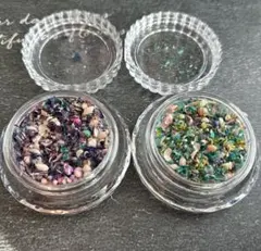 レジンパーツ　ドライフラワー