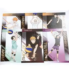 ハイキュー　アニメイト特典　ポストカード　影山 月島 日向 宮侑 五色 国見