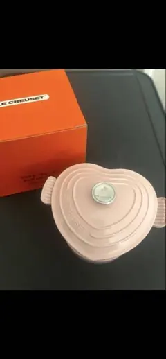 【レア】LE CREUSET ココット・ダムールキッチンタイマー　シフォンピンクのサムネイル