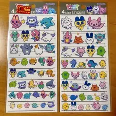 国内正規品 たまごっちパラダイス 4サイズステッカー 2枚セット