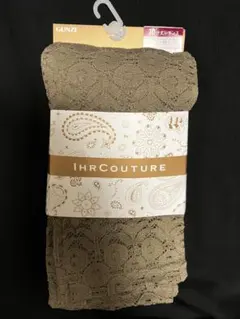 GUNZE IHRCOUTURE 10分丈レギンス オリーブグレーのサムネイル
