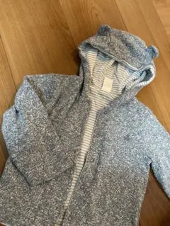 【GAP】くまさんフードパーカーカーディガン