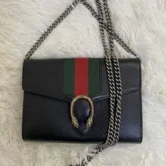 GUCCI グッチ/ディオニソスミディアムホーボースウェードGG/シェリー