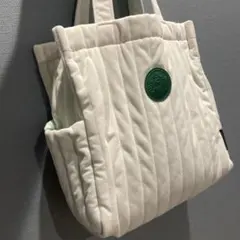 スタバ　キルティングトートバッグ