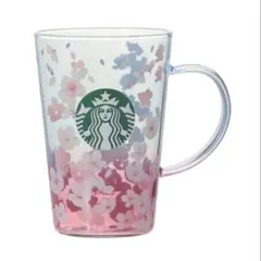 SAKURA2025　耐熱グラスマグ　スプリング シーズン ブレンド 414ml