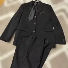 フォーマル　スーツ　150センチ　４点セット　黒