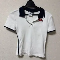 ZARA Kappa 半袖ポロシャツ ホワイトのサムネイル