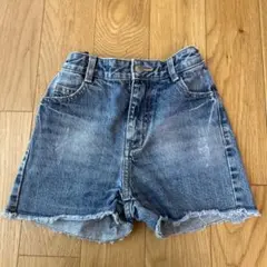 GU デニムショートパンツ 130