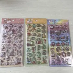 つやぷくシール　３点セット