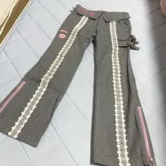 メゾピアノ グレー 長ズボン　135cm