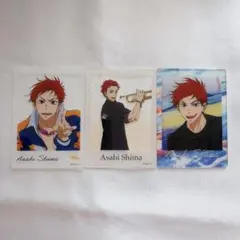 Free! 椎名旭 チェキ風クリアカード クリアカード オケコン 2025