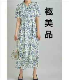 極美品♥&.NOSTALGIA　花柄ロングワンピースのサムネイル