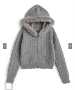 ファーパーカー パーカー