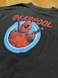 US古着 デッドプールDEADPOOL マーベルMARVEL イラストプリント
