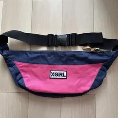 XGIRL ボディバッグ・ウエストポーチ ネイビー/ピンク