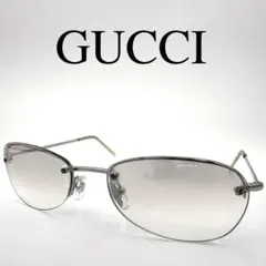【美品】GUCCI グッチ　リムレス　サングラス　オーバル　Gロゴ　縁無し 楽天市場】グッチ サングラス（種類（眼鏡リム）縁なし）（眼鏡