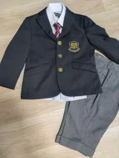 【値下げ】フォーマルスーツ 110cm　シャツ、 ネクタイ付き