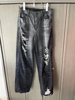ADER error ルエタ ダメージ加工 ジップフライ デニムパンツのサムネイル