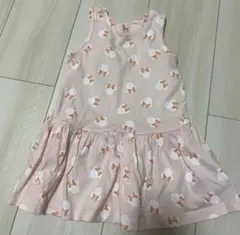 baby GAP ミニーちゃん柄ワンピース　ノースリーブ　ディズニー　綿　夏