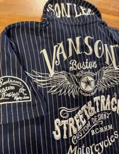新品バンソンvanson✖️スターウイング✖️ウォバッシュ 半袖