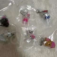 コンプリート 全6種 ハローキティ めじるしアクセサリー