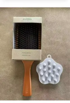Avedaヘアブラシレギュラーサイズと 頭皮マッサージ ギフト2点セット