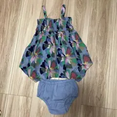 新品未使用♪gapベビー服 ワンピース ブルマ セット 花柄のサムネイル