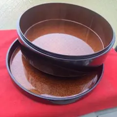 輪島塗 布着本堅地 丸盆 奥田漆器店 天然木 伝統工芸品 - メルカリ