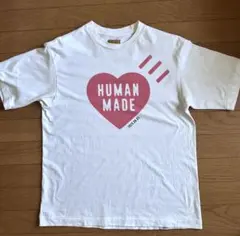 HUMAN MADE ハートロゴ Tシャツ ホワイト M