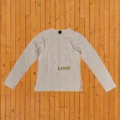 5030075 COMME CA WALK コムサウォーク 白色 長袖 Tシャツ